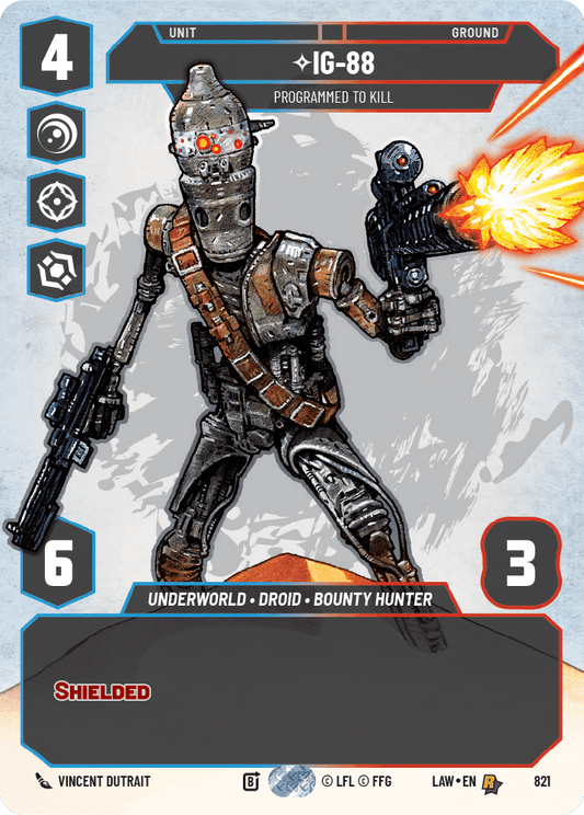 【LAW821/EN】IG-88 - Programmed to Kill(Prestige)