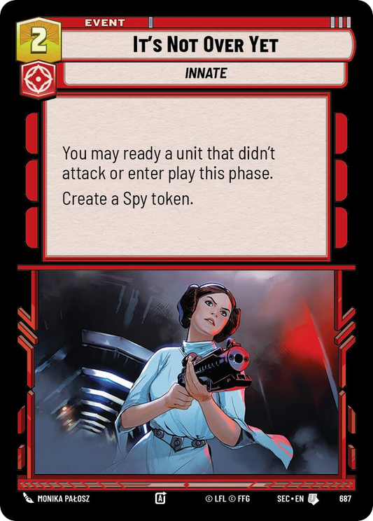 【SEC0687/EN】It's Not Over Yet (Foil)