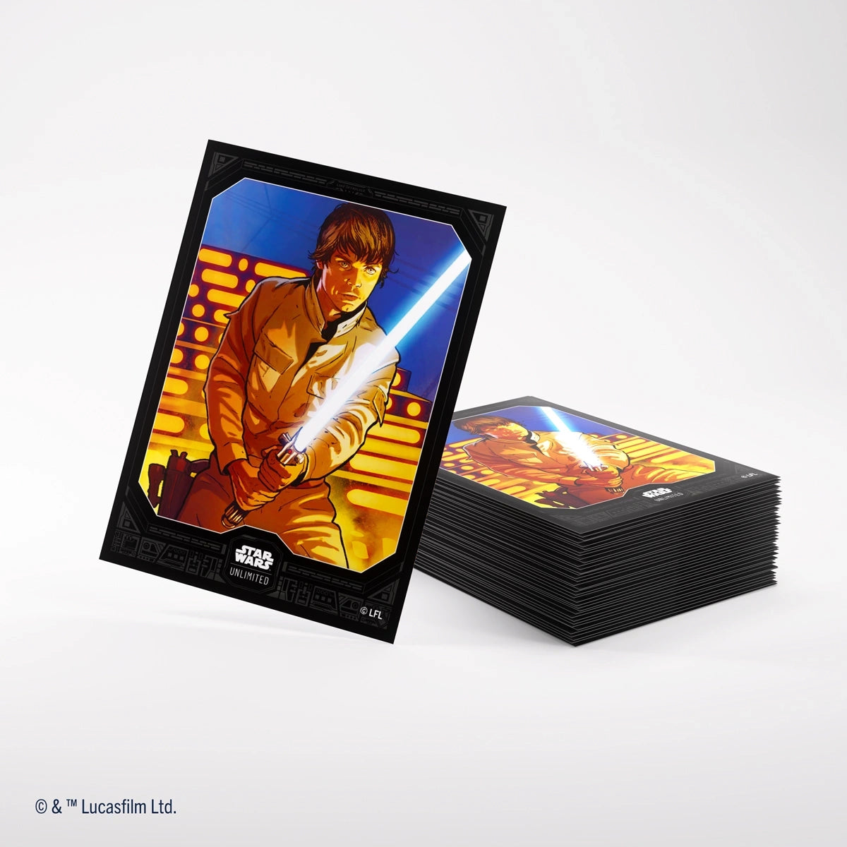 【GAMEGENIC】SWU ART SLEEVES - Luke Skywalker※配送方法はゆうパックをご選択ください