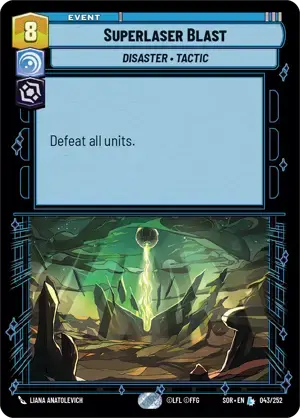 【SOR043/EN】Superlaser Blast(FOIL)