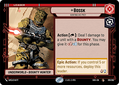 【SHD010/EN】Bossk - Hunting His Prey