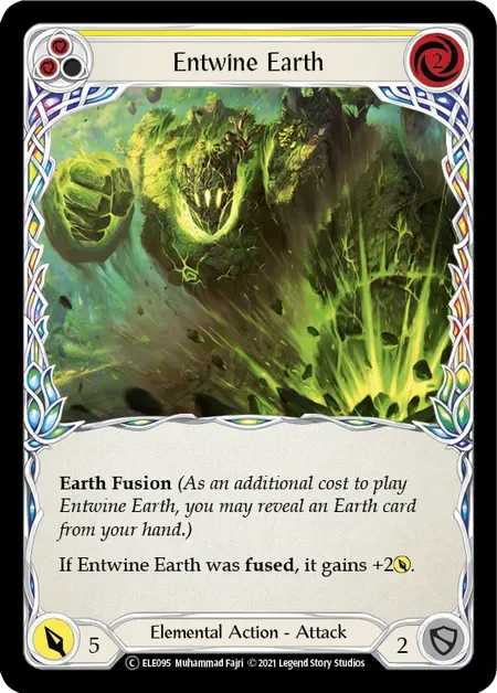 【U-ELE095/EN】Entwine Earth[Yellow]