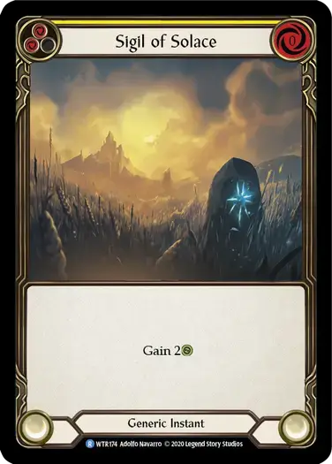 【U-WTR174/EN】Sigil of Solace[Yellow]