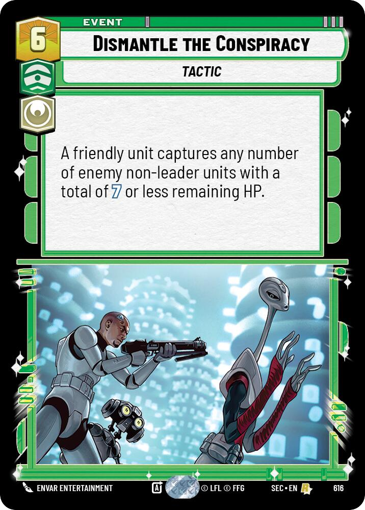 【SEC0616/EN】Dismantle the Conspiracy (Foil)