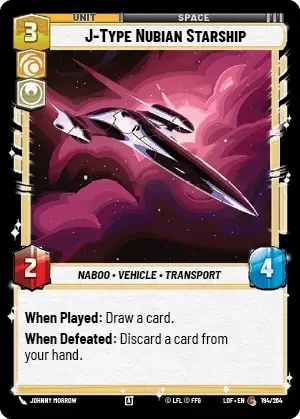 【LOF194/EN】J-Type Nubian Starship
