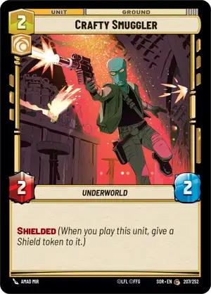 【SOR207/EN】Crafty Smuggler(FOIL)