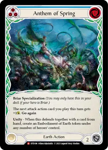 【DTD196/EN/RF】Anthem of Spring