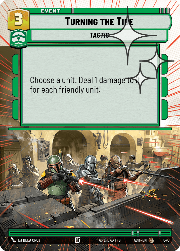 【ASH640/EN】Turning the Tide (Hyperspace/Foil)