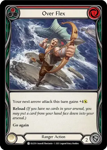 【ELE219/EN/RF】Over Flex[Red]