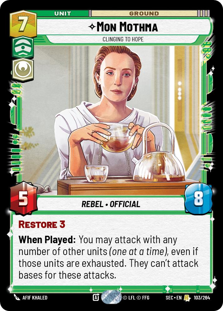 【SEC0103/EN】Mon Mothma - Clinging to Hope