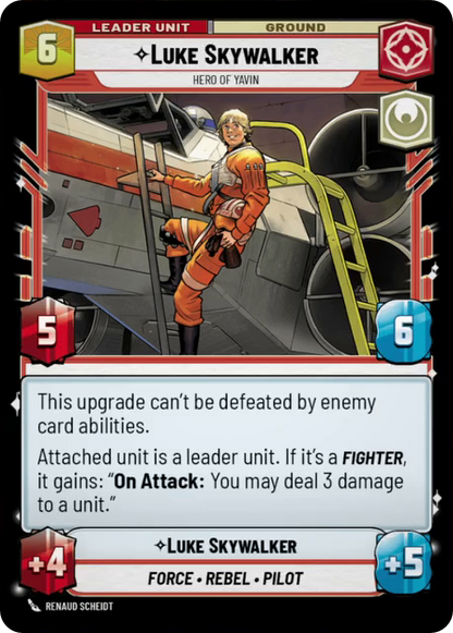 【JTL012/EN】Luke Skywalker - Hero of Yavin