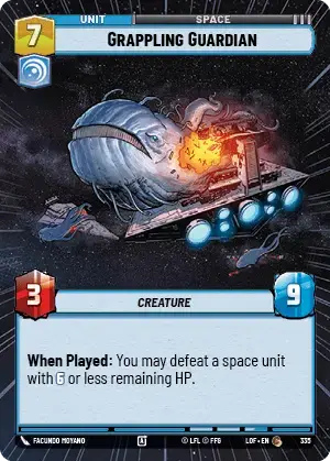 【LOF335/EN】Grappling Guardian(Hyperspace)