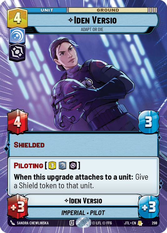 【JTL770/EN】Iden Versio - Adapt or Die (HYPERSPACE/FOIL)