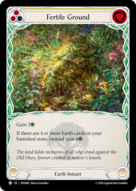【ROS068/EN】Fertile Ground/肥沃な土地[Yellow]
