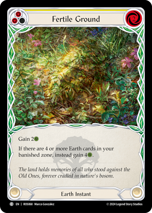 【ROS068/EN】Fertile Ground/肥沃な土地[Yellow]