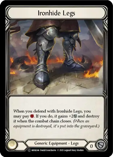 【U-MON244/EN/RF】Ironhide Legs