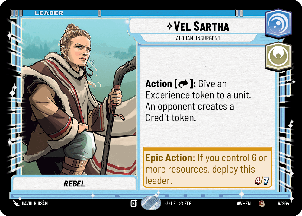 【LAW006/EN】Vel Sartha - Aldhani Insurgent