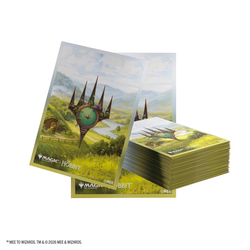 【GAMEGENIC】Magic: The Gathering | The Hobbit Premium Art Sleeves - The Shire※配送方法はゆうパックをご選択ください