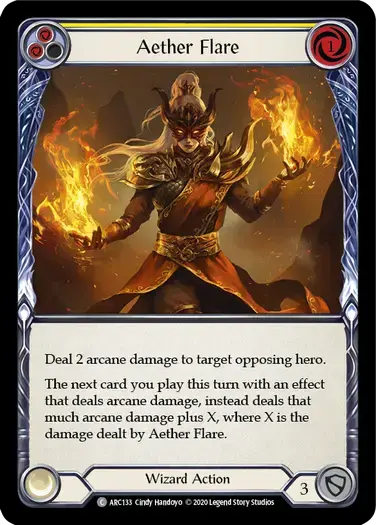 【U-ARC133/EN】Aether Flare[Yellows]