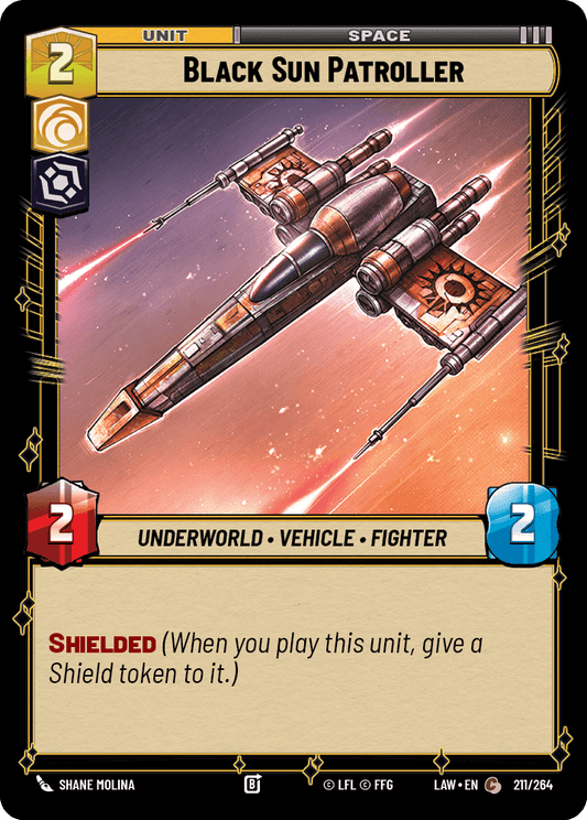 【LAW211/EN】Black Sun Patroller