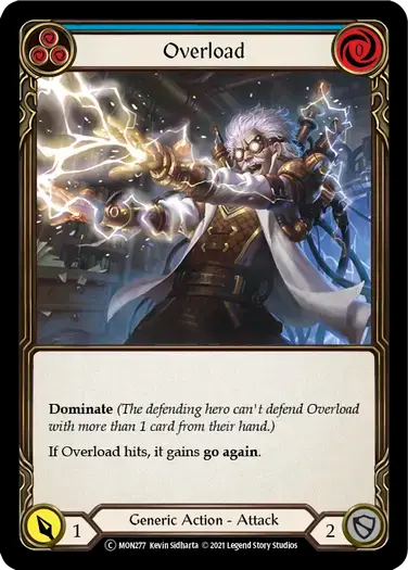 【U-MON277/EN】Overload[Blue]