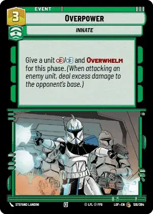 【LOF126/EN】Overpower