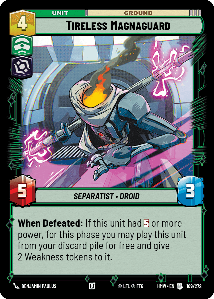 【HMW109/EN】Tireless Magnaguard