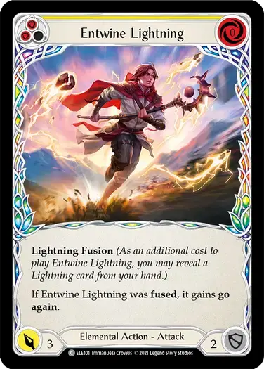 【ELE101/EN】Entwine Lightning[Yellow]