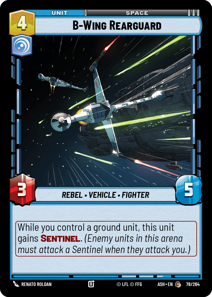 【ASH078/EN】B-Wing Rearguard
