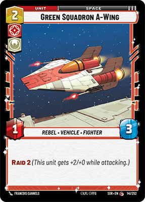 【SOR141/EN】Green Squadron A-Wing