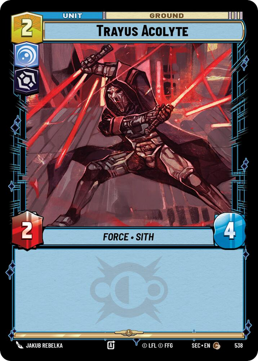 【SEC0538/EN】Trayus Acolyte (Foil)